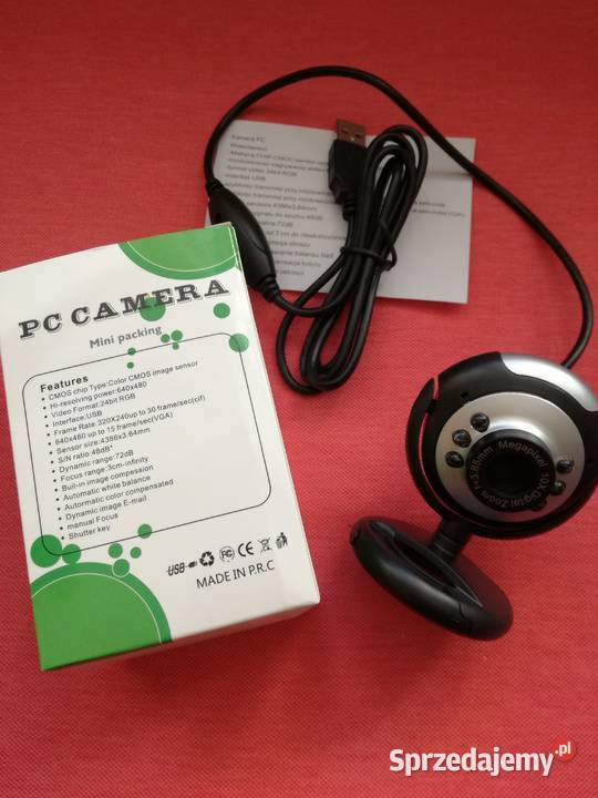 Kamerkakamera internetowa rozdzielczość 640x480 łódzkie