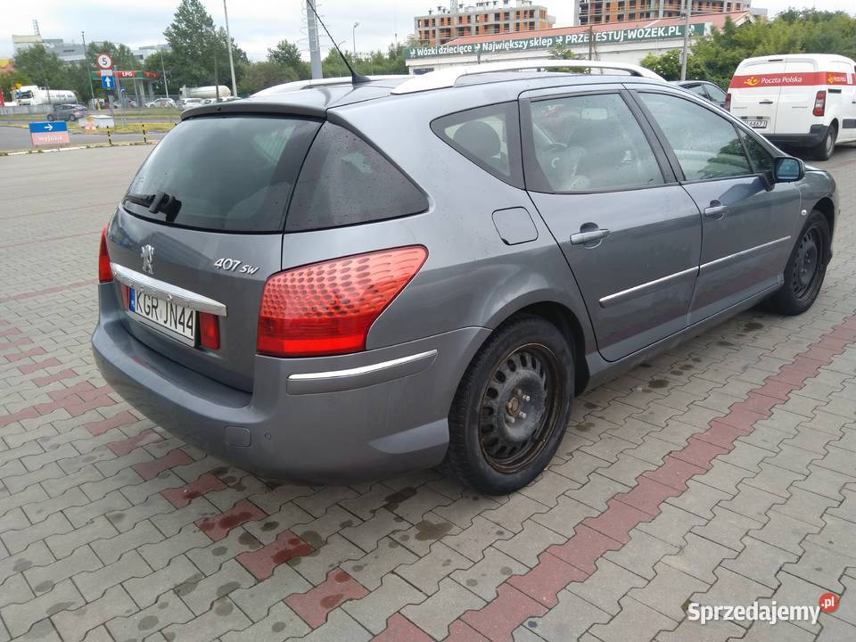 Peugeot 407 SW duza NAVI 2kpl kol ASR (kontrola trakcji) Głosków