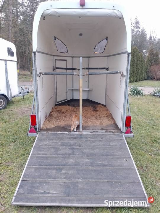 Do sprzedania przyczepa do przewozu dwóch koni Żerdzina