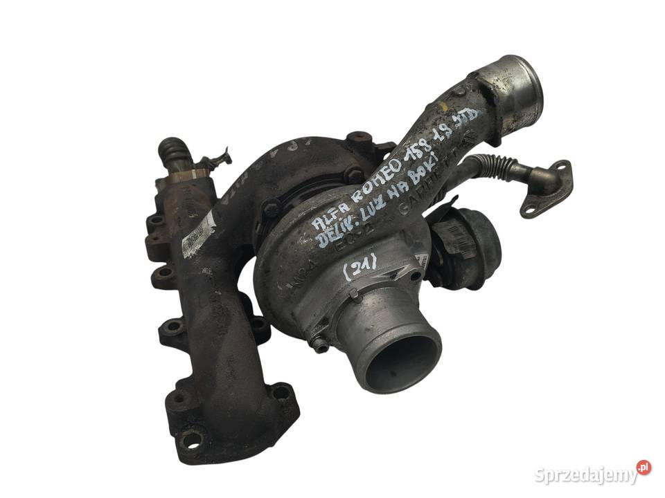 TURBOSPRĘŻARKA Fiat Sedici Alfa Romeo 159 19 JTD osobowe Chełm sprzedam