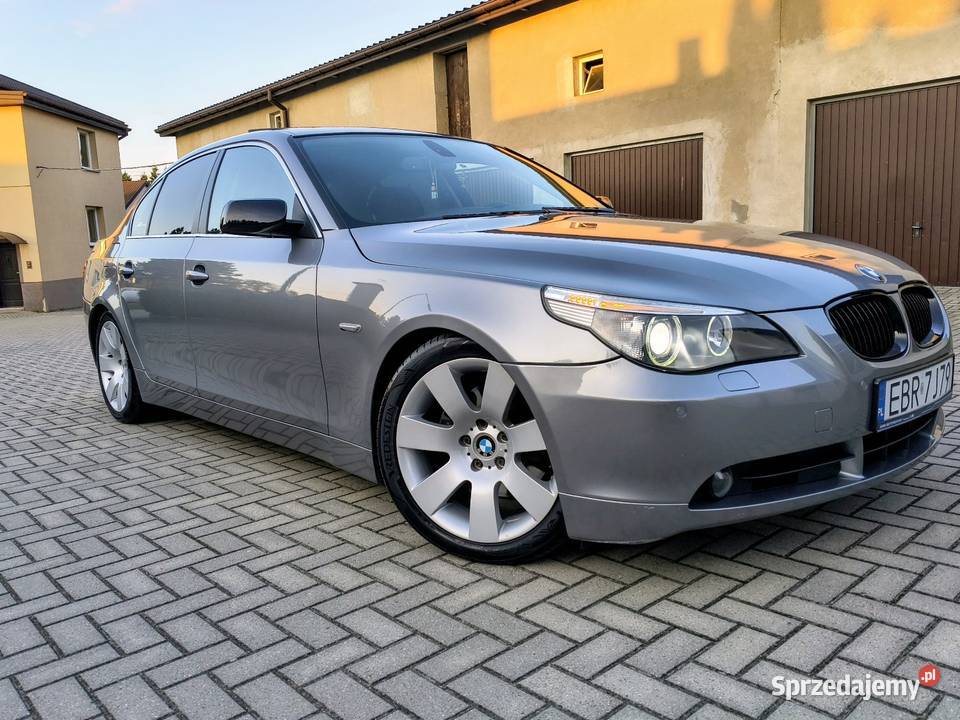 BMW E60 530D 218 Automat Komforty Bezwypadkowy Brzeziny