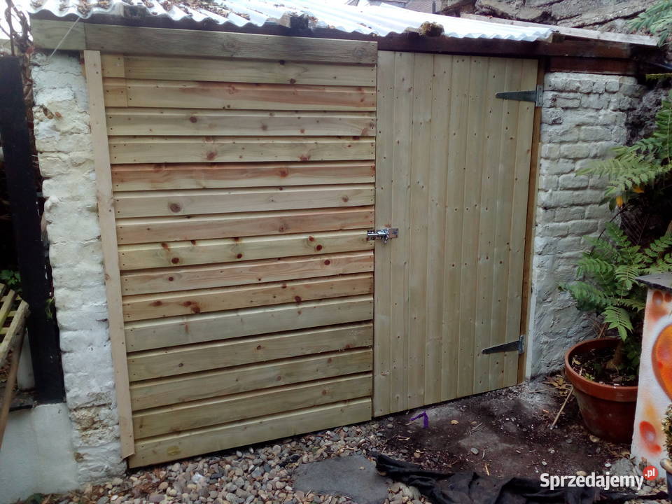 Drzwi Drewniane do Budynków Gospodarczych Pozostałe Ząbrowo
