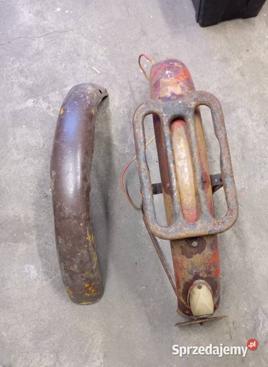 ŻAK sztywniak bagażnik błotnik lampka mały Grzegorzew sprzedam