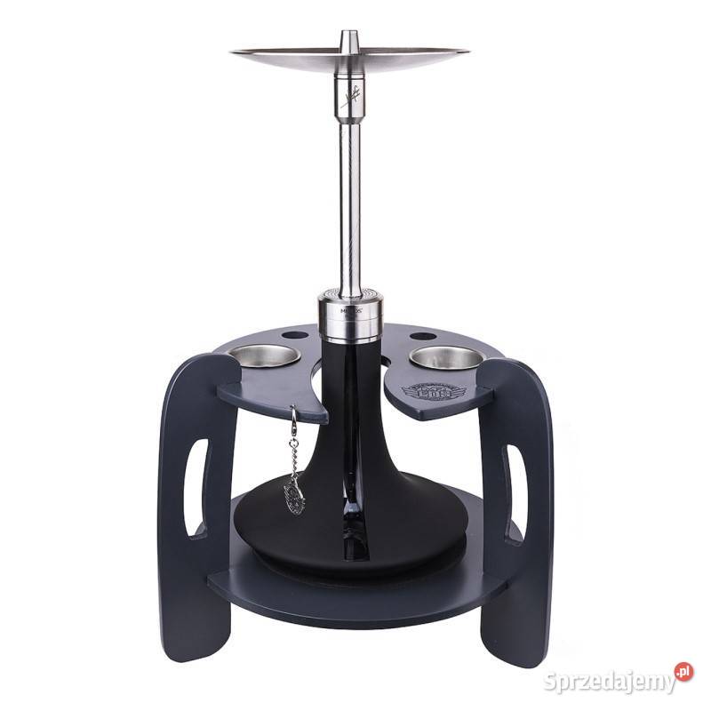 MrEds Stolik Do Fajki Wodnej Drewno naturalne Łódź