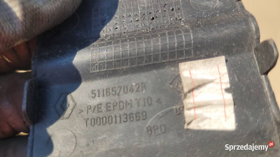 RENAULT CLIO IV HB ZAŚLEPKA HAKA ZDERZAKA TYŁ Ruda Śląska