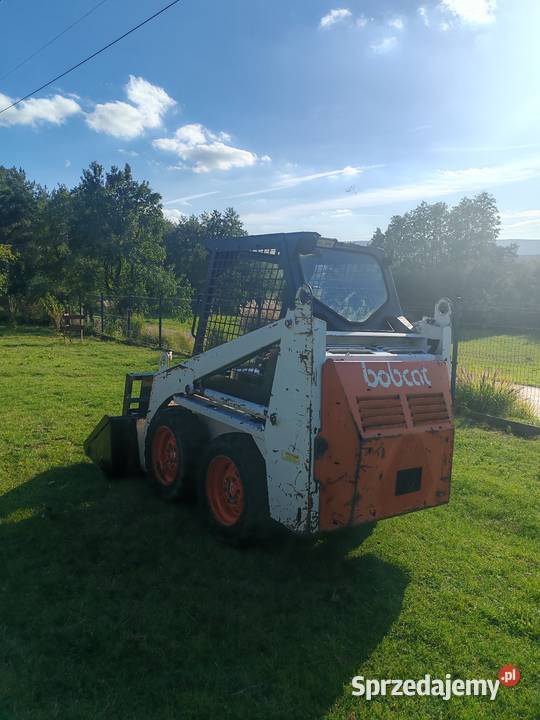 Miniładowarka Bobcat 533 łyżkawidły do palet Rok produkcji 1995 Grabków