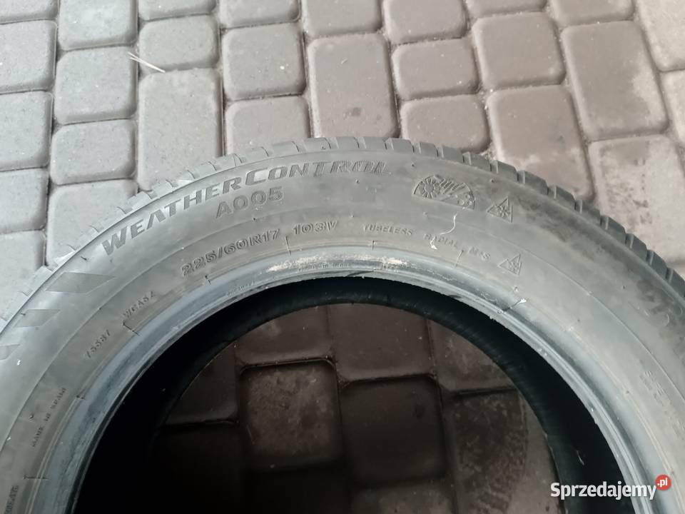 Opony zimowe 22560 R17 2 sztuki Bridgestone Wieliczka