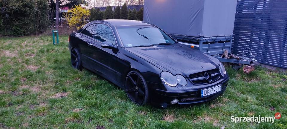 Mercedes CLK W209200KOMPRESSO czarny opolskie