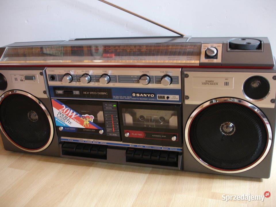 Radiomagnetofon SANYO M W20K2 Radioodtwarzacze Zielona Góra