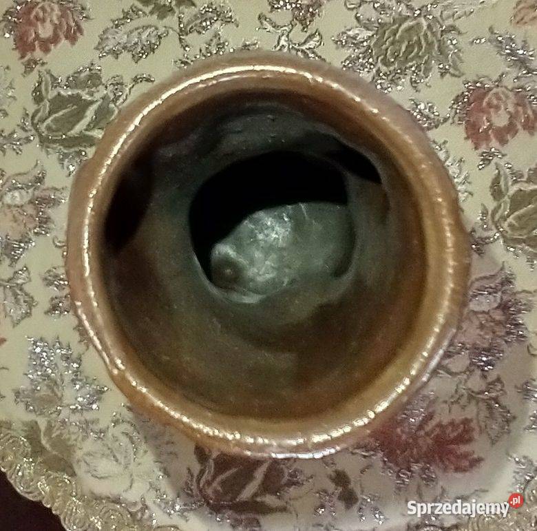 Wazon ceramiczny z okresu PRL Krotoszyn