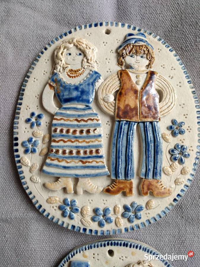 Ceramiczne obrazki do zawieszenia mazowieckie sprzedam