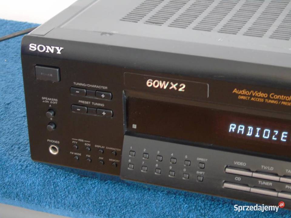 Amplituner Sony STRDE215 RDS sprawny WYSYŁKA podkarpackie sprzedam