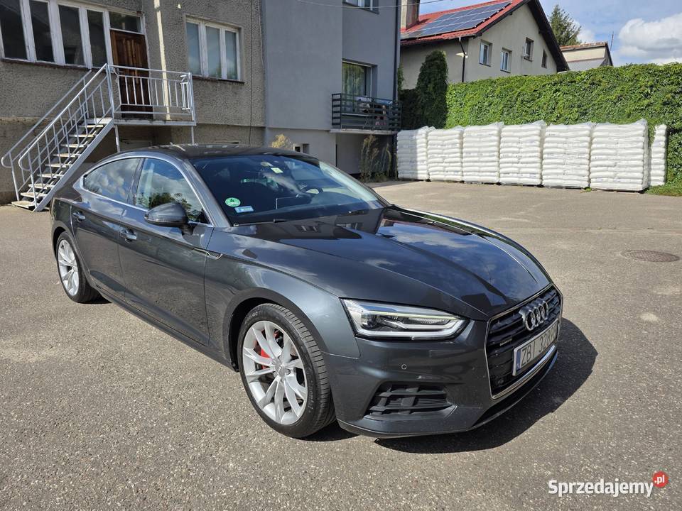 Audi A5 20TFSI 252 POLSKA 2017r Quattro 2 kplkół zachodniopomorskie Koszalin