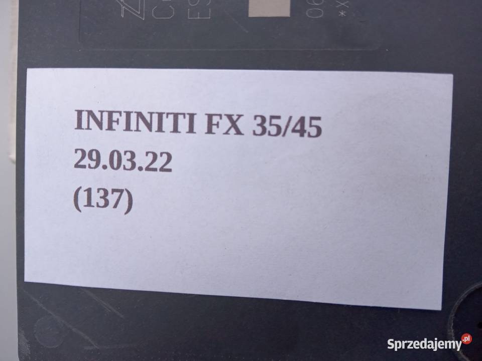 POMPA ABS STEROWNIK ESP INFINITI FX35 FX45 Nowy Tomyśl