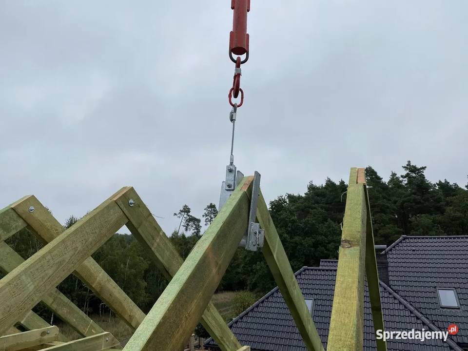 Uchywt do wiązarów dźwig dekarski żuraw Kościan