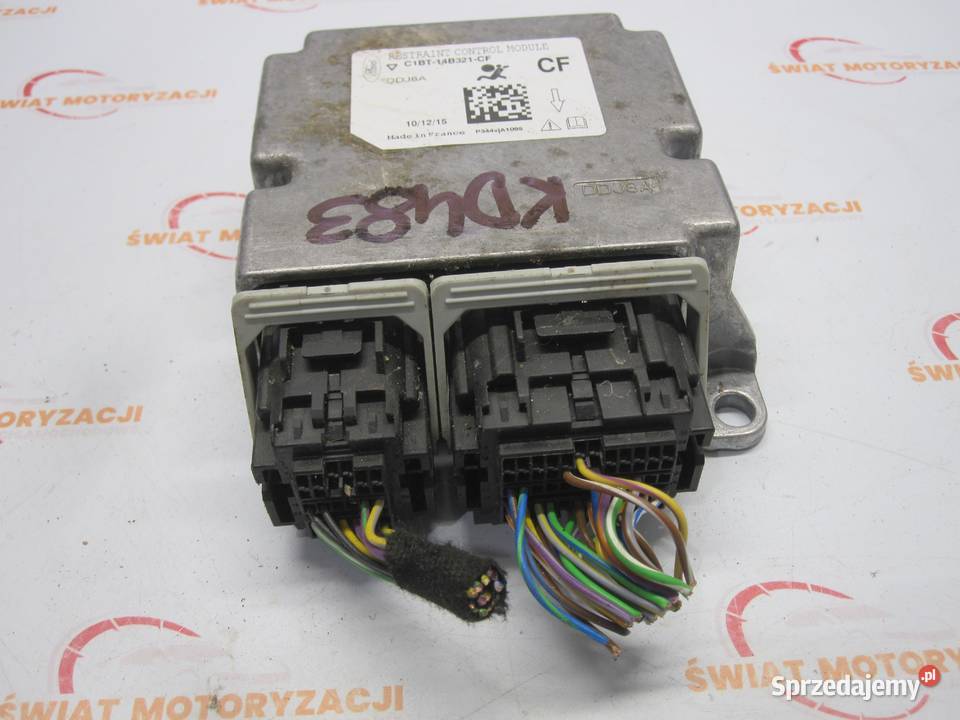 FORD FIESTA MK VII moduł AIRBAG C1BT14B321CF Kielce