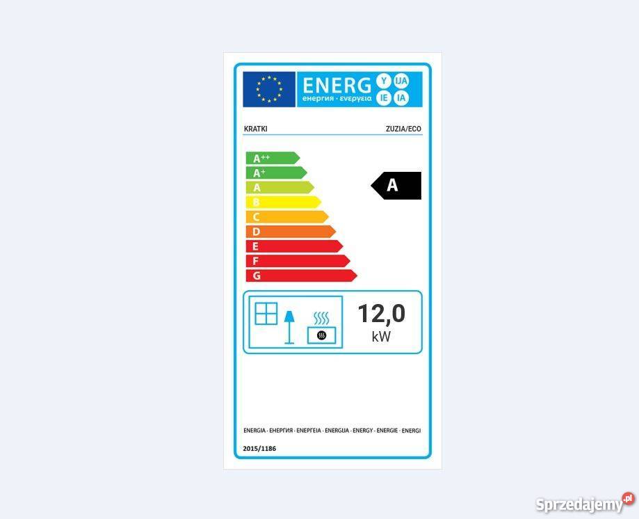 Wkład kominkowy ZUZIA ECO 12 żeliwo Piece i kominki