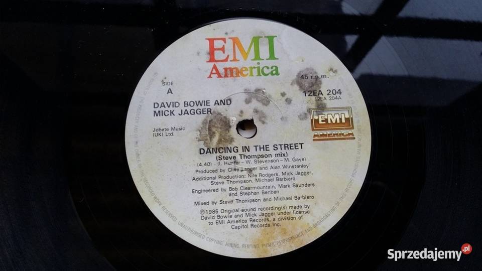David Bowie Dancing In The Street 12UK Maxi Kraków