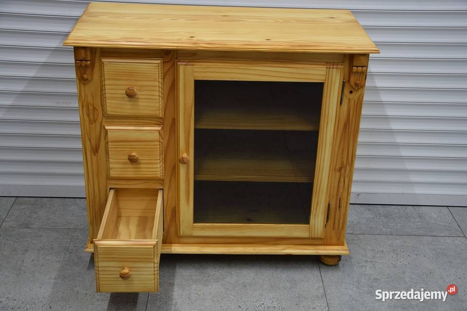 komoda z drewna sosnowego nowa Olsztyn