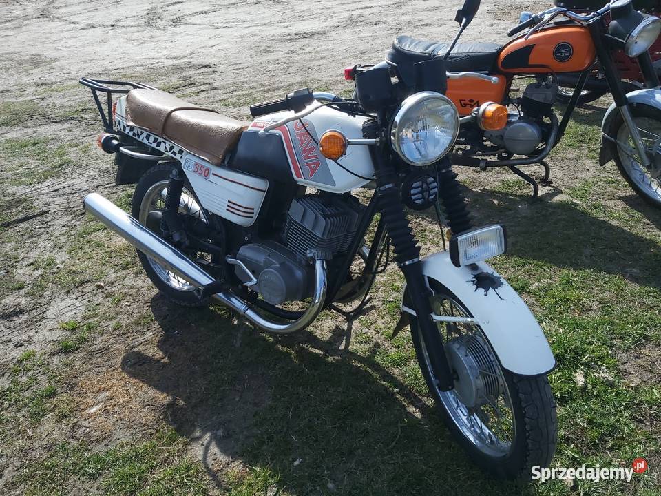 Jawa 350 twin sport white lubelskie Łęczna