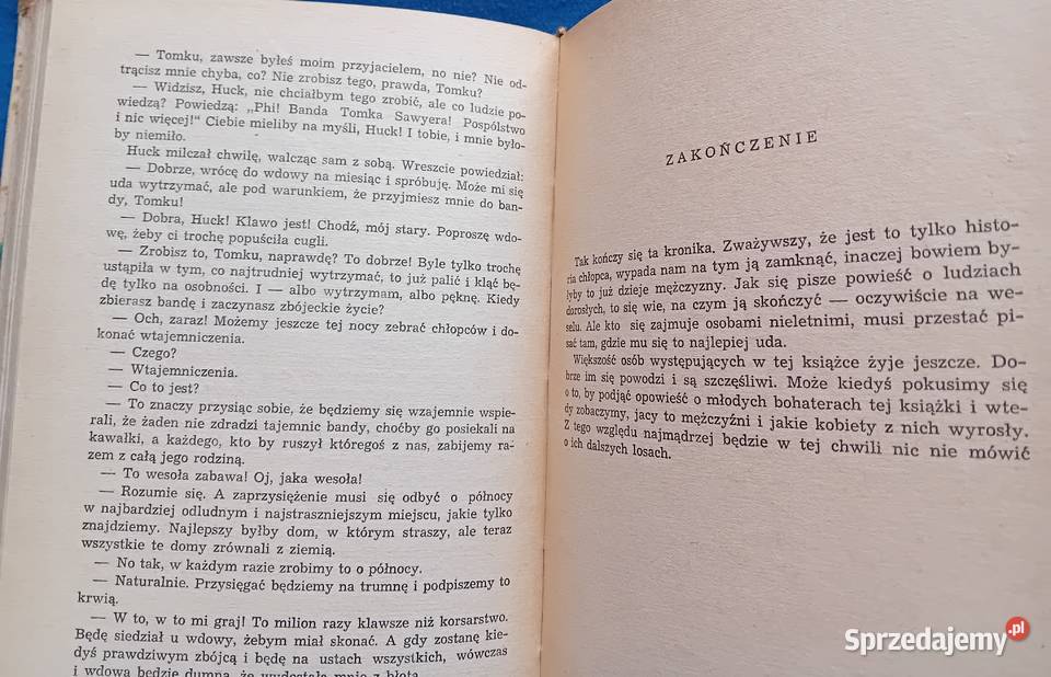 Mark Twain Przygody Tomka Sawyera Iskry 1955 r wielkopolskie