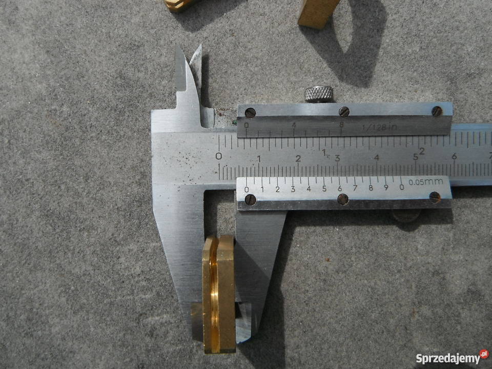 Tulejka podkładka gwintowana mosiężna uchwyt mazowieckie