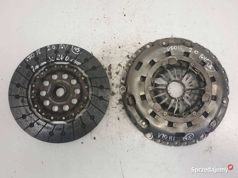 Volvo V70 III 20 16V DOCISK TARCZA sprzęgło