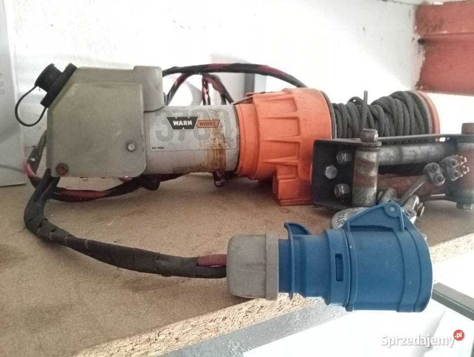 Sprzedam wciągarkę elektryczną z kablami i Wyciągarki warsztatowe Stargard sprzedam