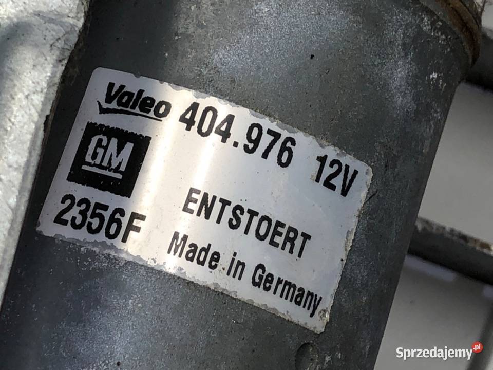 MECHANIZM WYCIERACZEK PRZÓD OPEL ZAFIRA B 404976