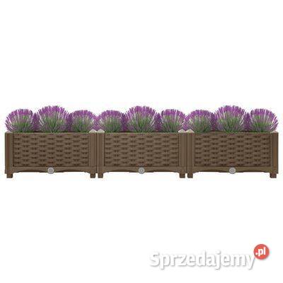 vidaXL Donica do podniesionej rabaty 120x40x23 mazowieckie Warszawa
