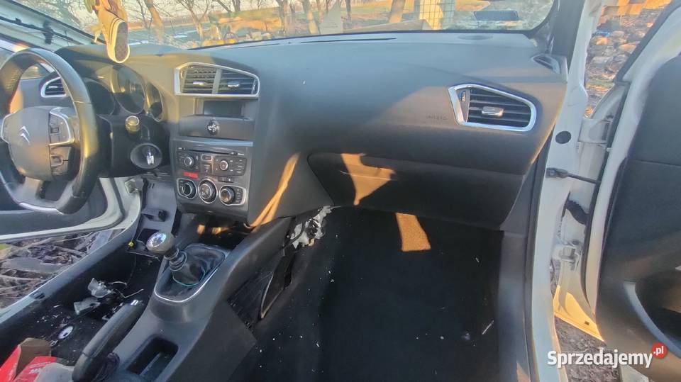 Konsola deska pasy citroen C4 b7 II zestaw Domaradzice