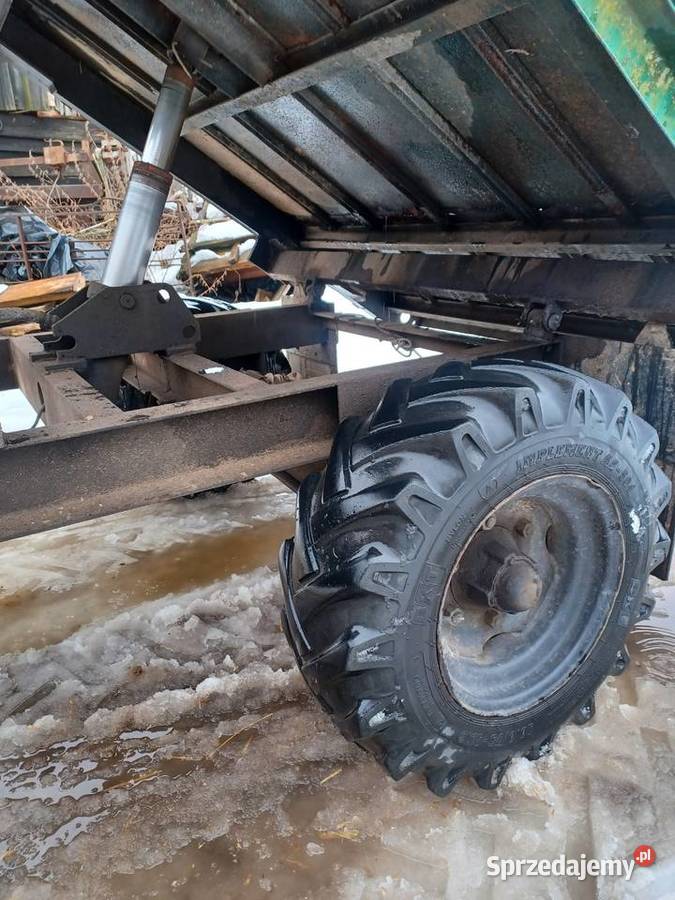 Przyczepa wywrotka jednoosiowa Młynary