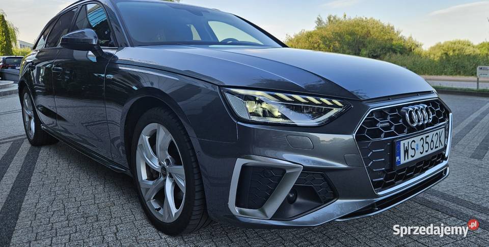 AUDI A4 S LINE 20 DieselI 204 2023 QUATTRO 118000km Siedlce