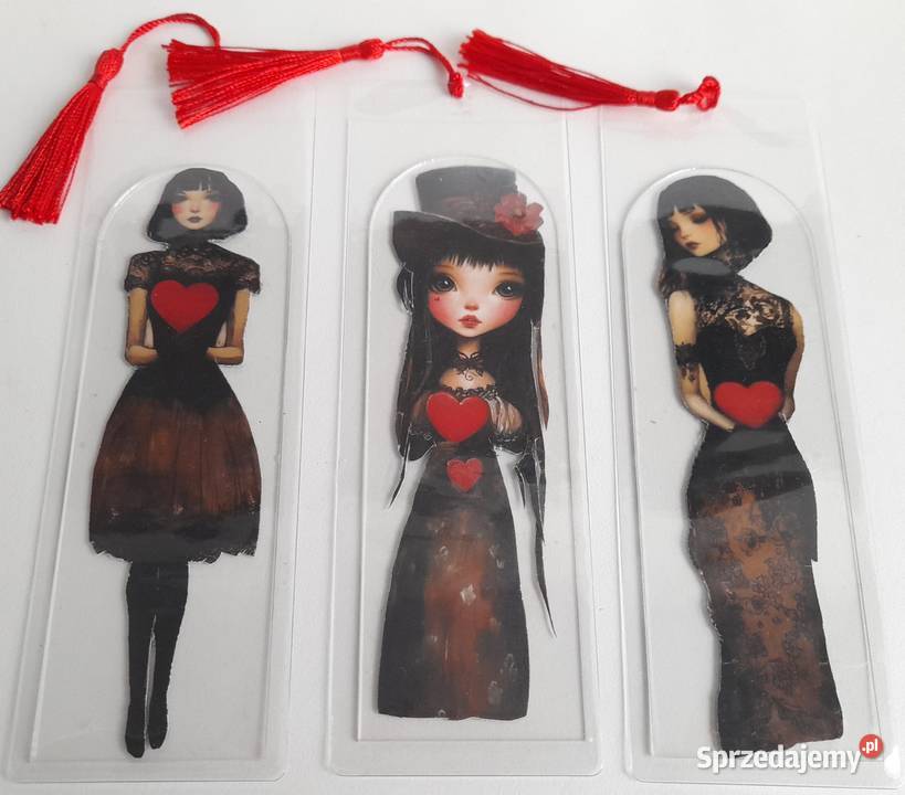 Zakładka do Książki 2 sztuki Zakładki Hand Made Rotmanka sprzedam