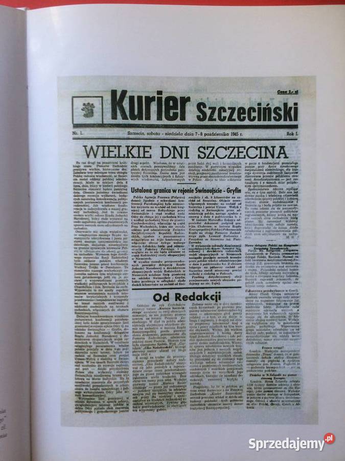 2848 Kurier Szczeciński 55 Lat 19452000 Szczecin