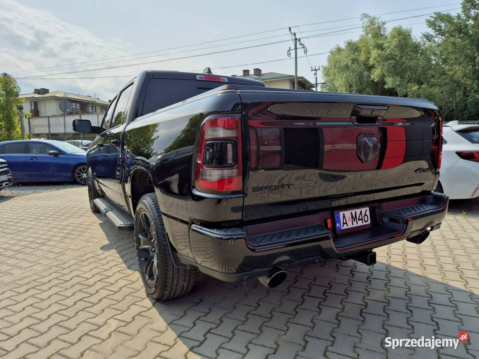 RAM 1500 Bezwypadkowy w oryginale wersja Sport czarny 1500 Konstancin-Jeziorna sprzedam