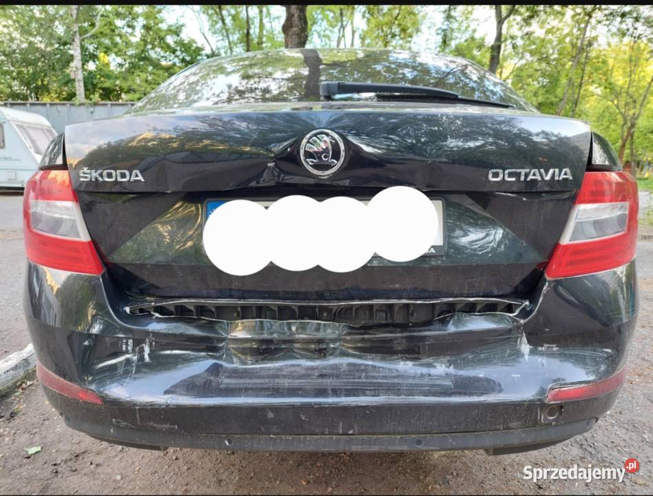 Skoda Octavia 3 III stłuczce 12 TSI LPG Warszawa