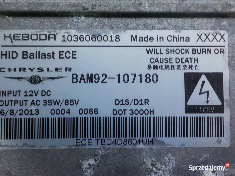 CHRYSLER 300C 35 V6 06r SEDAN 4D przetwornica Suków