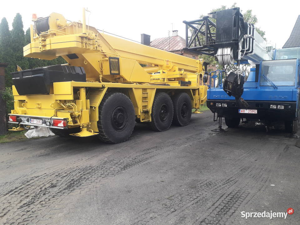 Żuraw FAUN RTF 302 30 ton Dźwigi, podnośniki Kołbiel