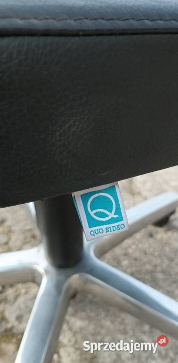 Fotel gabinetowy ekoskóra stan