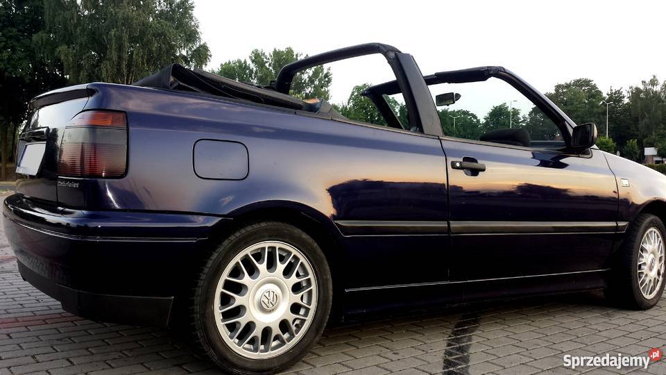Golf 3 Cabrio 101 Cabriolet elektryczny dach aluminiowe felgi kujawsko-pomorskie Włocławek sprzedam