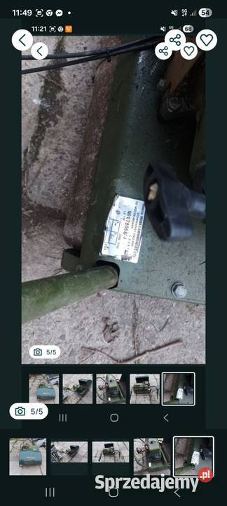 Kosiarka Wrzecionowa Spalinowa Weeb Brytyjska Skała