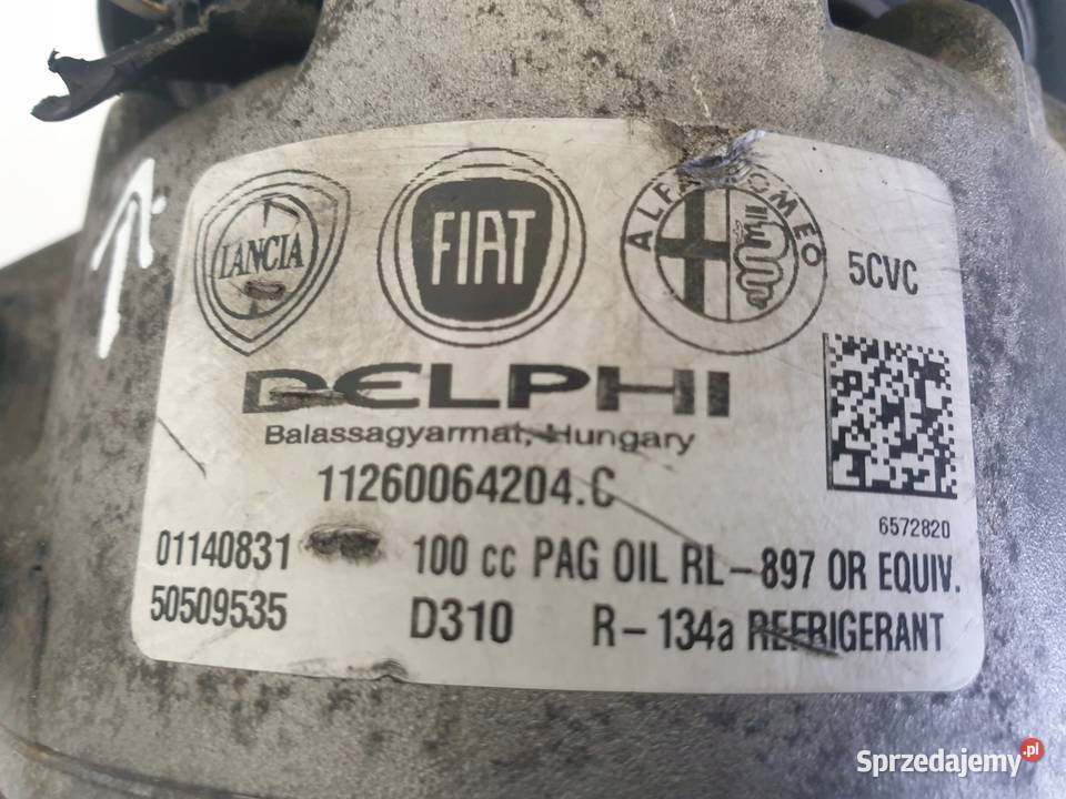 SPRĘŻARKA KLIMATYZACJI Alfa Romeo Giulietta 20