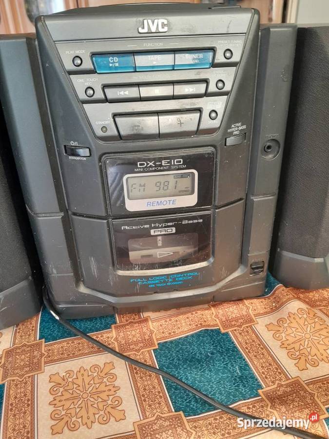 Mini wieża Jvc model DXE10BK głośniki Jvc Wieże i miniwieże małopolskie Tarnów