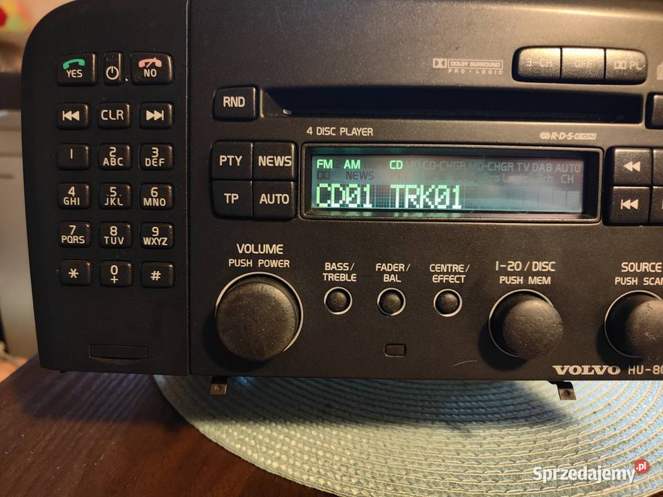Volvo S80 Radio HU801 Lublin