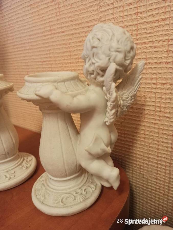 Figurki świeczniki aniołki Koszalin