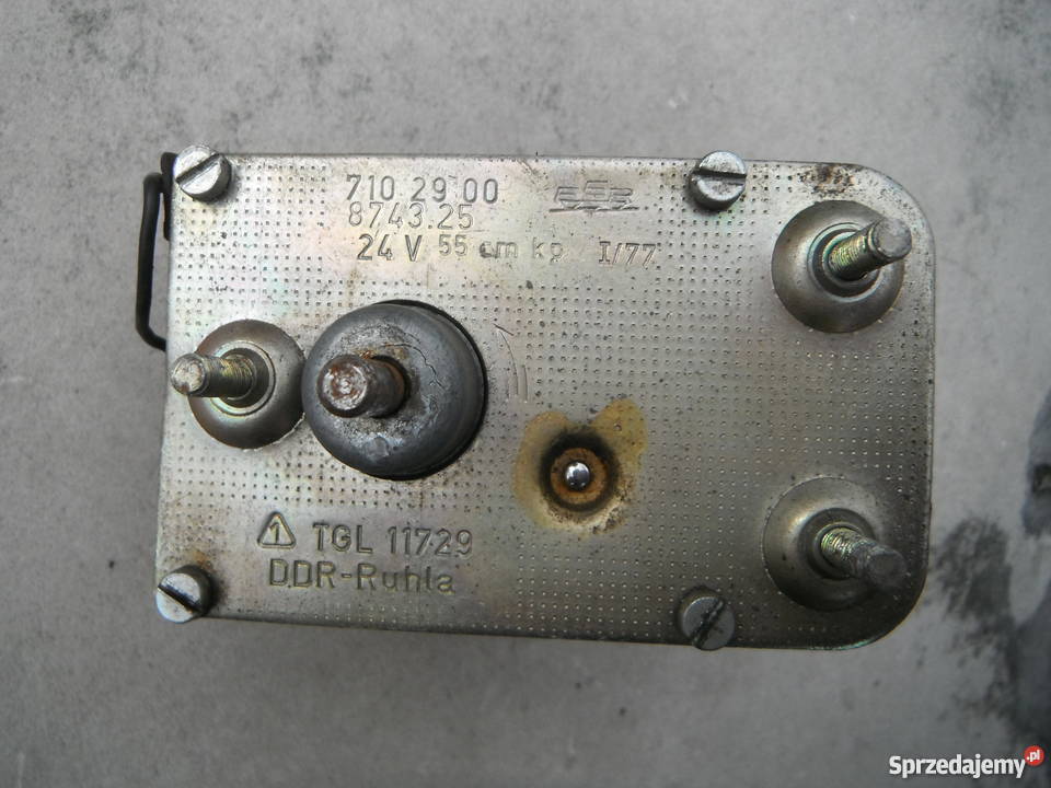 Silnik TGL 11729 DDR Ruhla 24V 874325 7102900 Chlewiska