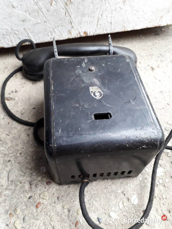 Stary telefon Siemens kolejowy na korbkę Warszawa sprzedam