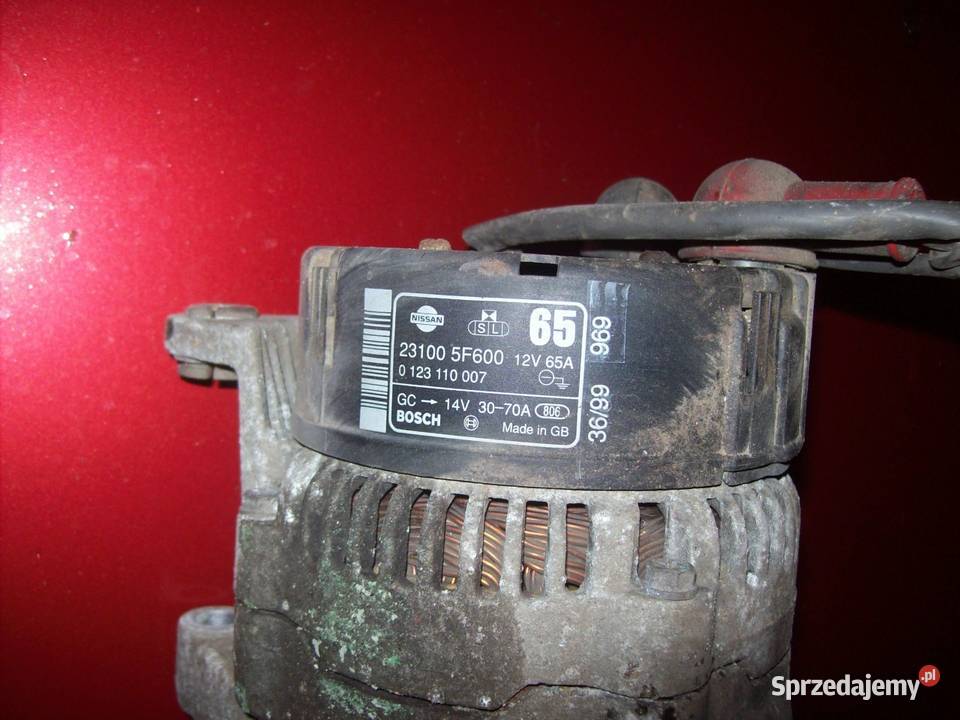 Micra K11 10 Alternator Bosch 65A Układ elektryczny, zapłon mazowieckie Mińsk Mazowiecki