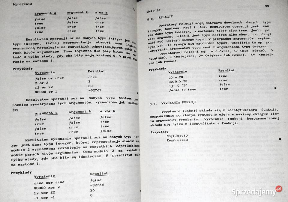 Turbo Pascal wersja 30 Mikrokomputery Jan Chełm